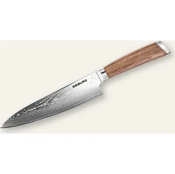 Kuchyňský nůž Šéfkuchařský nůž Seburo HOGANI Deluxe Damascus 200mm