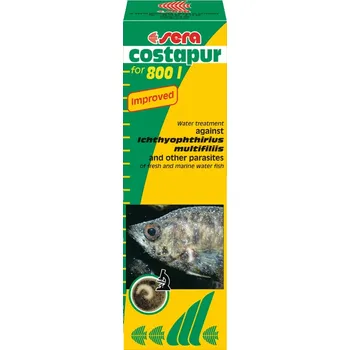 Akvarijní chemie Sera costapur F 50ml (Sera costapur F 50ml na 500 − 1.000 litrů vody)
