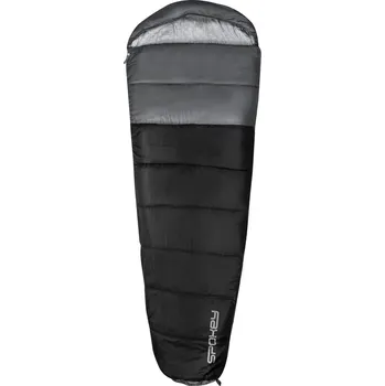 Spacák Spokey NORDIC 250 Spací pytel mumie, černo-šedý