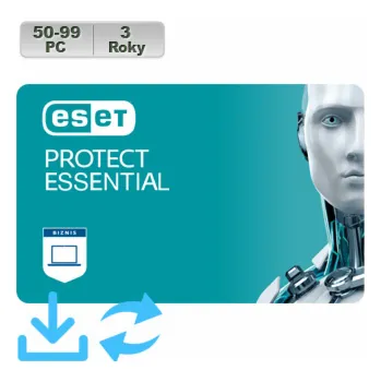 Antivir ESET PROTECT Essential OP 50-99PC na 3r AKT