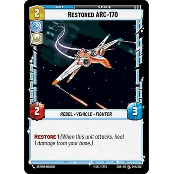 Sběratelská karetní hra Restored ARC-170 044/252 - Spark of Rebellion Typ karty: Standard
