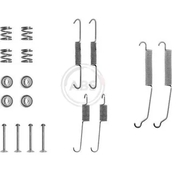 Brzdová čelist Sada příslušenství, brzdové čelisti A.B.S. 0701Q
