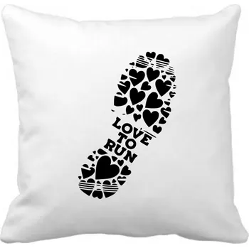Polštář Fenomeno Polštářek - Love to run