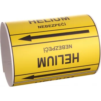 Páska na značení potrubí Signus M25 - HELIUM Samolepka 100 x 77 mm, délka 1,5 m, Kód: 25884