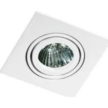Bodové svítidlo Stropní zápustné bodové svítidlo AZzardo Editta white AZ0807 MR16/GU10 1x50W IP20 10cm bílé