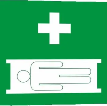 Zdravotnická nosítka Plast 150 x 150 mm tl. 1.1 mm - fotoluminiscenční - Kód: 03897