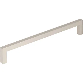 Nábytkové kování Walteco Nábytková úchytka Prisma rozteč 160mm, broušený saténový nikl