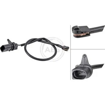 Brzdová destička Výstražný kontakt, opotřebení obložení A.B.S. 39921