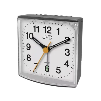 Budík JVD Malý netikajcí tichý přehledný budík JVD SRP002.2 (Malý netikajcí tichý přehledný budík JVD SRP002.2)