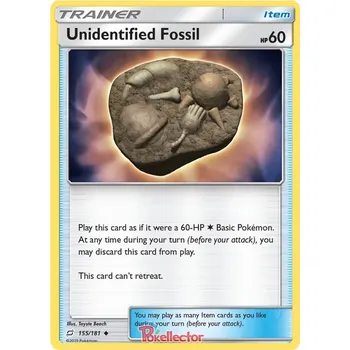 Sběratelská karetní hra Unidentified Fossil 155/181- Team Up Typ karty: Non-Holo