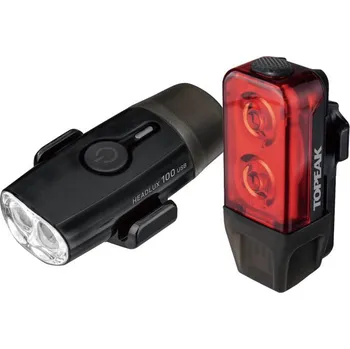 Cyklosvítilna Světlo TOPEAK POWERLUX USB COMBO T-TMS098 – Černá