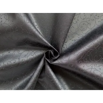 HEDVA ČESKÝ BROKÁT Ospen 160 KRUCÁNKY černá