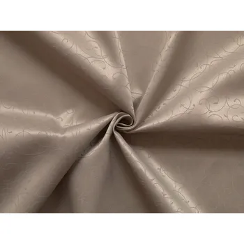 HEDVA ČESKÝ BROKÁT Ospen 160 KRUCÁNKY béžová