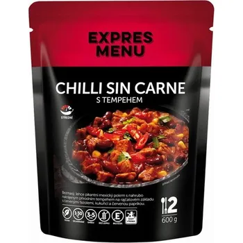 Hotové jídlo Chilli sin carne s tempehem - dvě porce