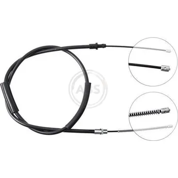 Lanko parkovací brzdy Tažné lanko, parkovací brzda A.B.S. ABSK15528