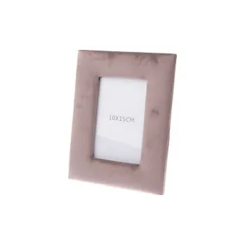 Rám na obraz Fotorámeček, sametový, lila 10 x 5 cm