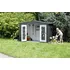 Zahradní domek Biohort Europa 2 24020 172 x 156 x 196 cm tmavě šedá metalíza