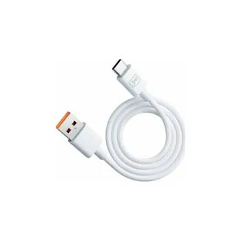 Datový kabel 3mk datový kabel - Hyper Cable A to C 1.2m 3A, bílá