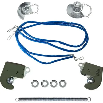 Zahradní traktor DEMA Upínací háky pro spodní závěs třetích bodů traktorů Kat. II, malá sada