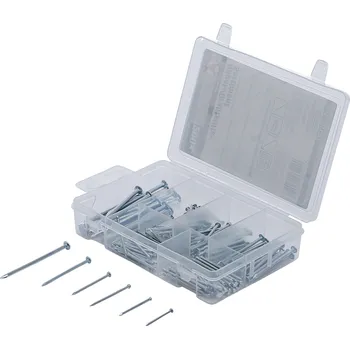 Sada nářadí BGS Diy BGS 88130, Sada hřebíků / drátěných hřebíků | 200dílná