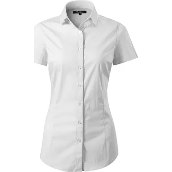 Dámská košile MALFINI Premium Jemně strečová slim fit košile Flash Malfini Premium, 73% bavny Barva: Bílá, Velikost: S