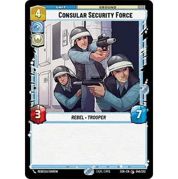 Sběratelská karetní hra Consular Security Force 046/252 - Spark of Rebellion Typ karty: Standard