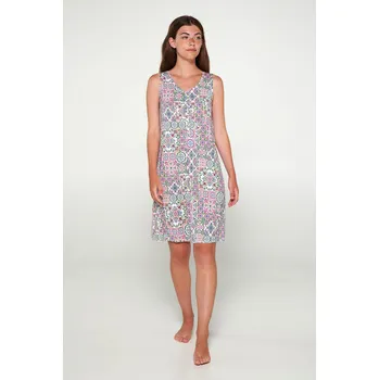 Dámská noční košile Vamp Noční košile s knoflíkovou légou 20078