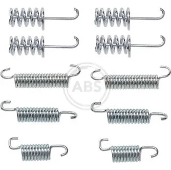 Brzdová čelist Sada příslušenství, parkovací brzdové čelisti A.B.S. 0004Q