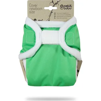 Plenkové kalhoty Petit Lulu s.r.o. Zelené - novorozenecké svrchní kalhotky