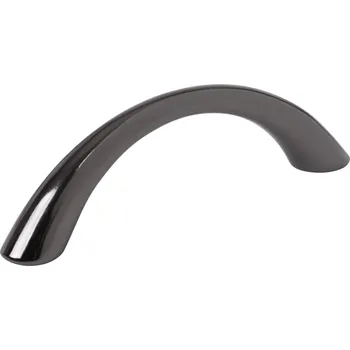 Nábytkové kování Walteco Nábytková úchytka Gitka rozteč 64mm, černý nikl Množství: 1 ks