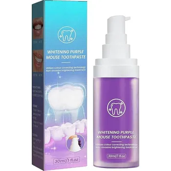Dentální hygiena Bělící fialová zubní pasta 30ml