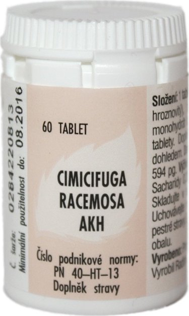 Recenze AKH Cimicifuga racemosa 60 tbl. - Zbozi.cz