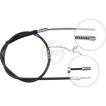 Lanko parkovací brzdy Tažné lanko, parkovací brzda A.B.S. K17007
