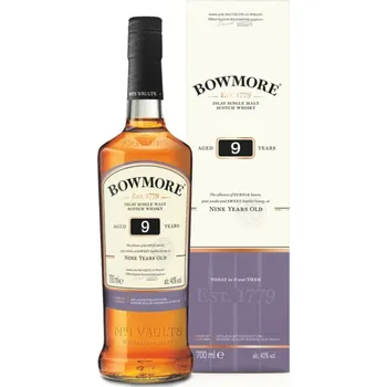 Whisky BOWMORE 9Y 40% 0,7l (karton)