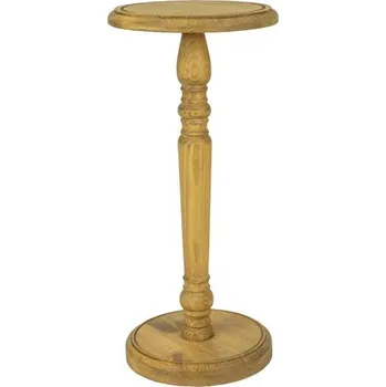 Drewmax Dřevěný stojan na květiny GD702, šířka: fi30, výška: š66, hloubka: fi28, 5 ks. (Barva dřeva: Brunat vosk)