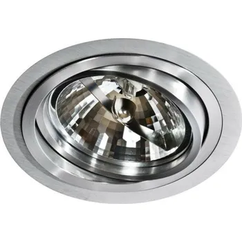 Bodové svítidlo AZzardo STAN podhledové svítidlo 1x ES111 50W bez zdroje 19cm kulaté IP20, hliníkové