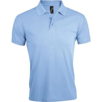 Pánské tričko SOĽS Prime Pánské polo triko SL00571 Sky blue 4XL