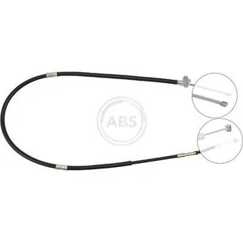 Lanko parkovací brzdy Tažné lanko, parkovací brzda A.B.S. K12818