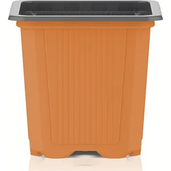 Květináč Květináč Teku 300ml - různé barvy Barva: Oranžová