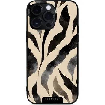 Pouzdro na mobilní telefon Lesklý kryt Mobiwear Glossy - Apple iPhone 14 Pro Max - GA53G Zebří (Prémiové lesklé pouzdro, obal, kryt Mobiwear Glossy na mobil Apple iPhone 14 Pro Max - GA53G Zebří, materiál Plast + TPU silikon - krytí po všech stranách, neošoupatelný potisk, tenké)