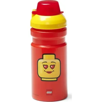Svačinový box LEGO Storage LEGO ICONIC Girl láhev na pití - žlutá/červená 454670