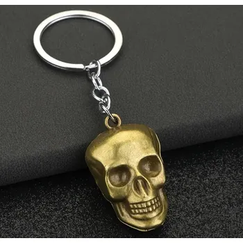 Přívěsek na klíče lebka