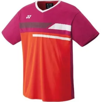 Badmintonové triko Yonex YJ0029 dětské REDDISH ROSE