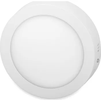 LED panel Bílý přisazený LED panel kulatý 170mm 12W - Teplá bílá - T-LED