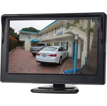 Monitor do auta LCD monitor 5" černý na palubní desku s možností instalace na HR držák