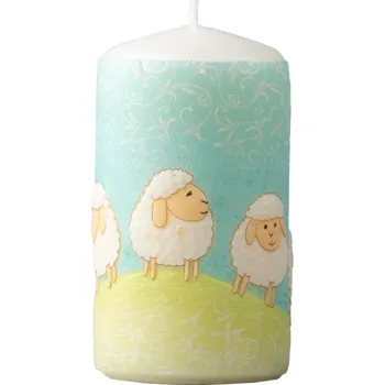 Svíčka Válec 60x110 mm Beránek, svíčka 270 gram