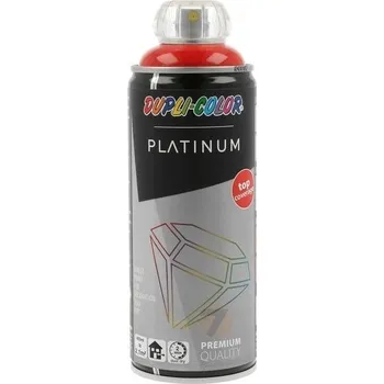 Barva ve spreji Dupli-Color Platinum RAL 3020 červená lesklá barva ve spreji 400ml