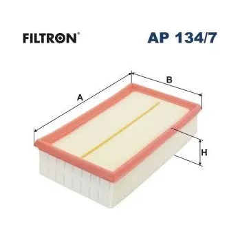 Filtr do auta Vzduchový filtr FILTRON AP 134/7