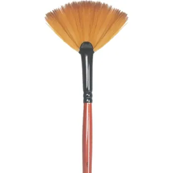 Umělecký štětec Cadence Vějířovitý štětec Cadence 206FN Golden Synthetic Brush - vel. 6