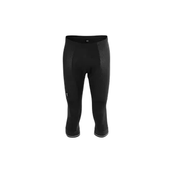 Cyklistické kalhoty KALAS PURE Z | 3/4 zateplené Cyklo kalhoty | černé | Velikost: 5
